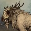 [Ferus] Bloody Deer skull